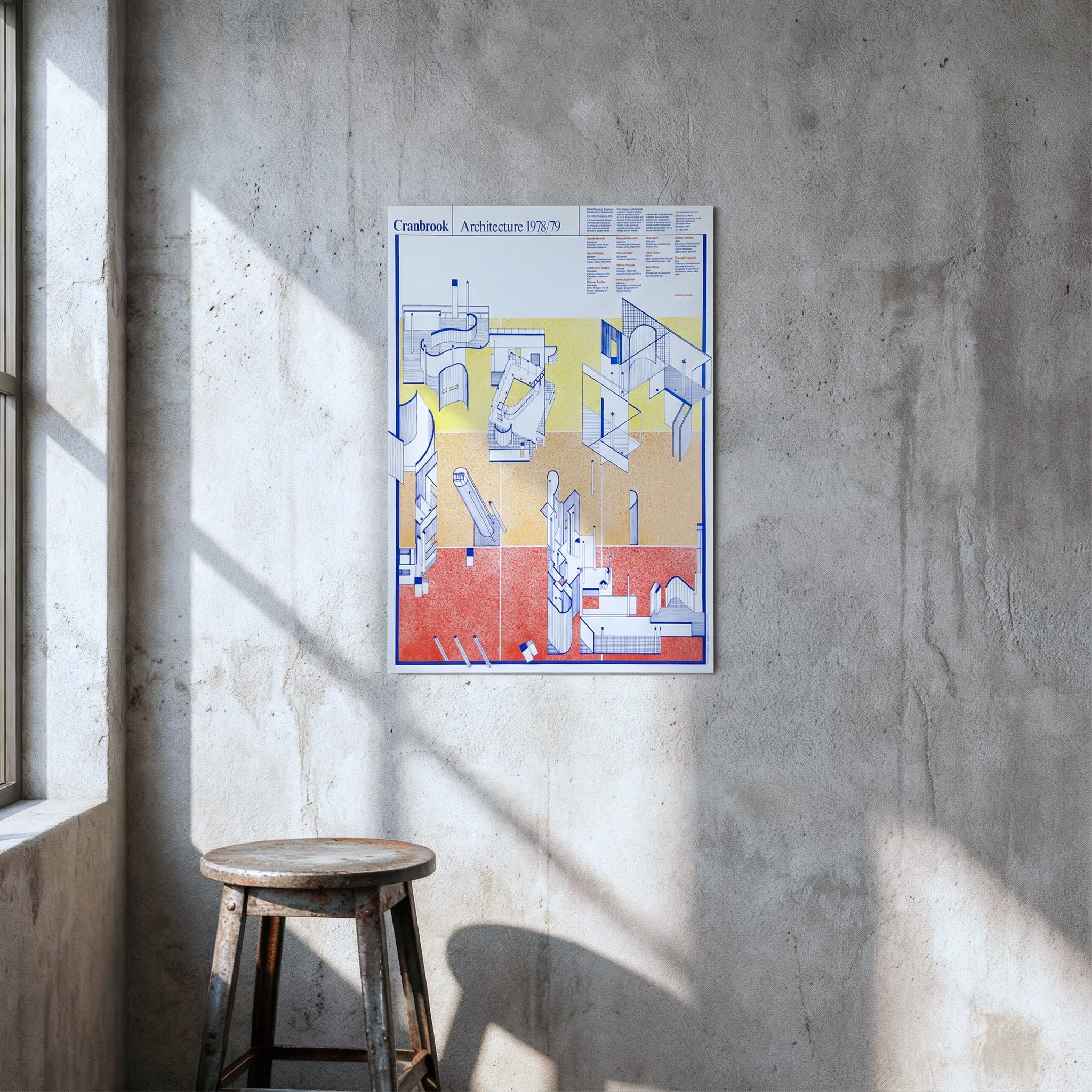 Cranbrook Architecture Poster 1978/79