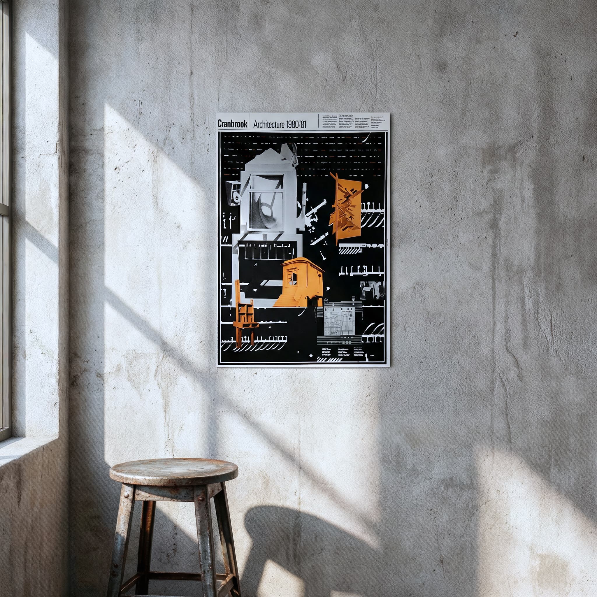 Cranbrook Architecture Poster 1980/81