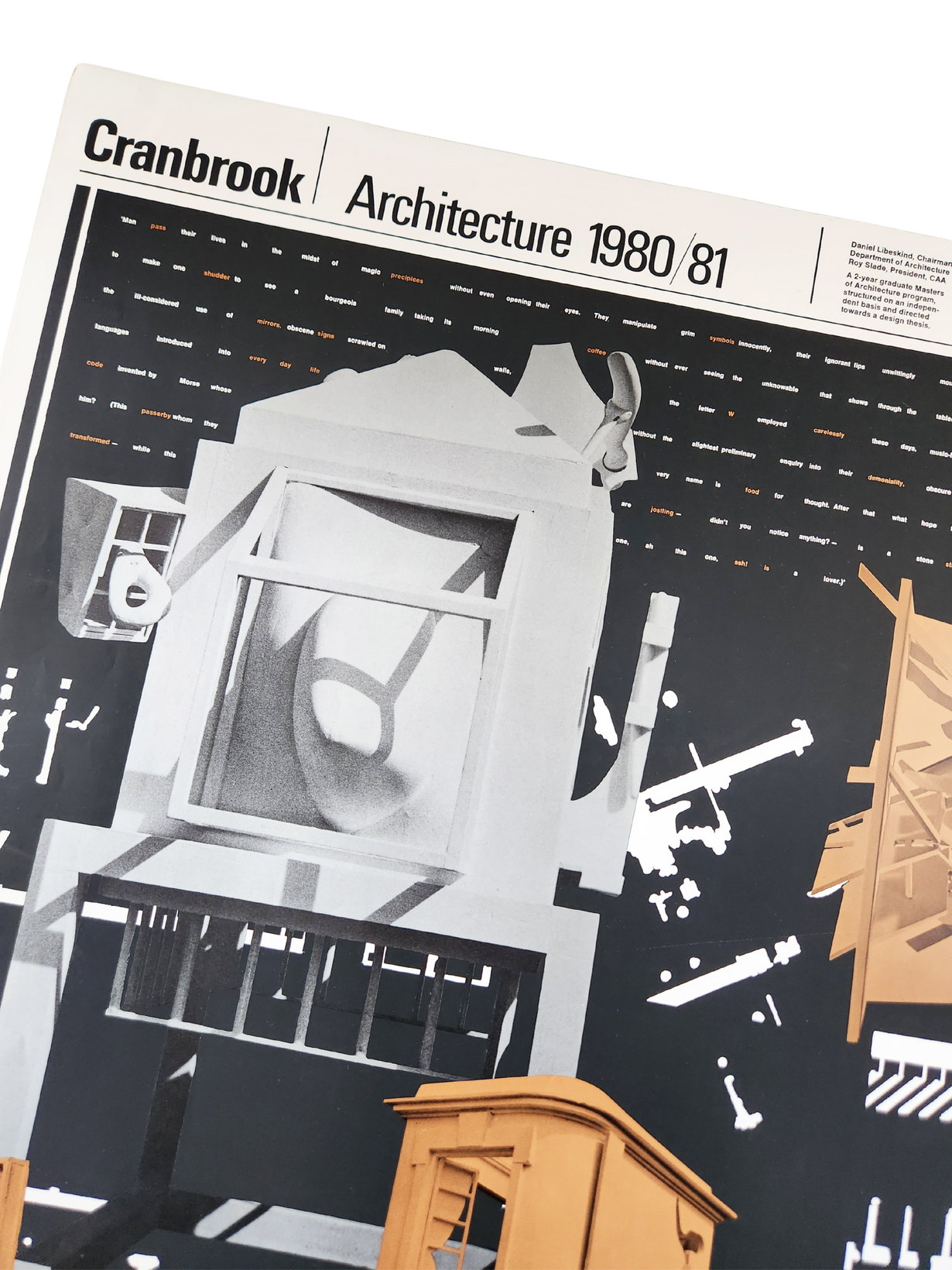 Cranbrook Architecture Poster 1980/81