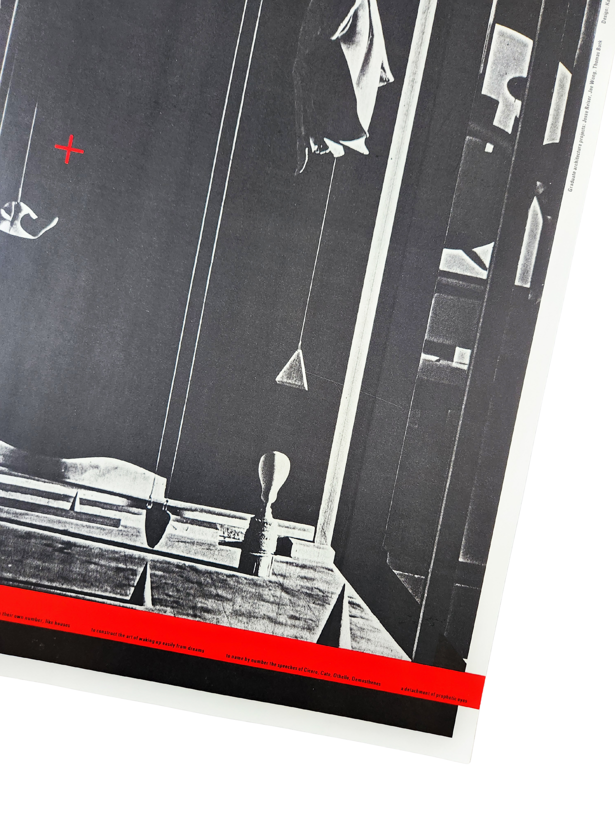 Cranbrook Architecture Poster 1982/83