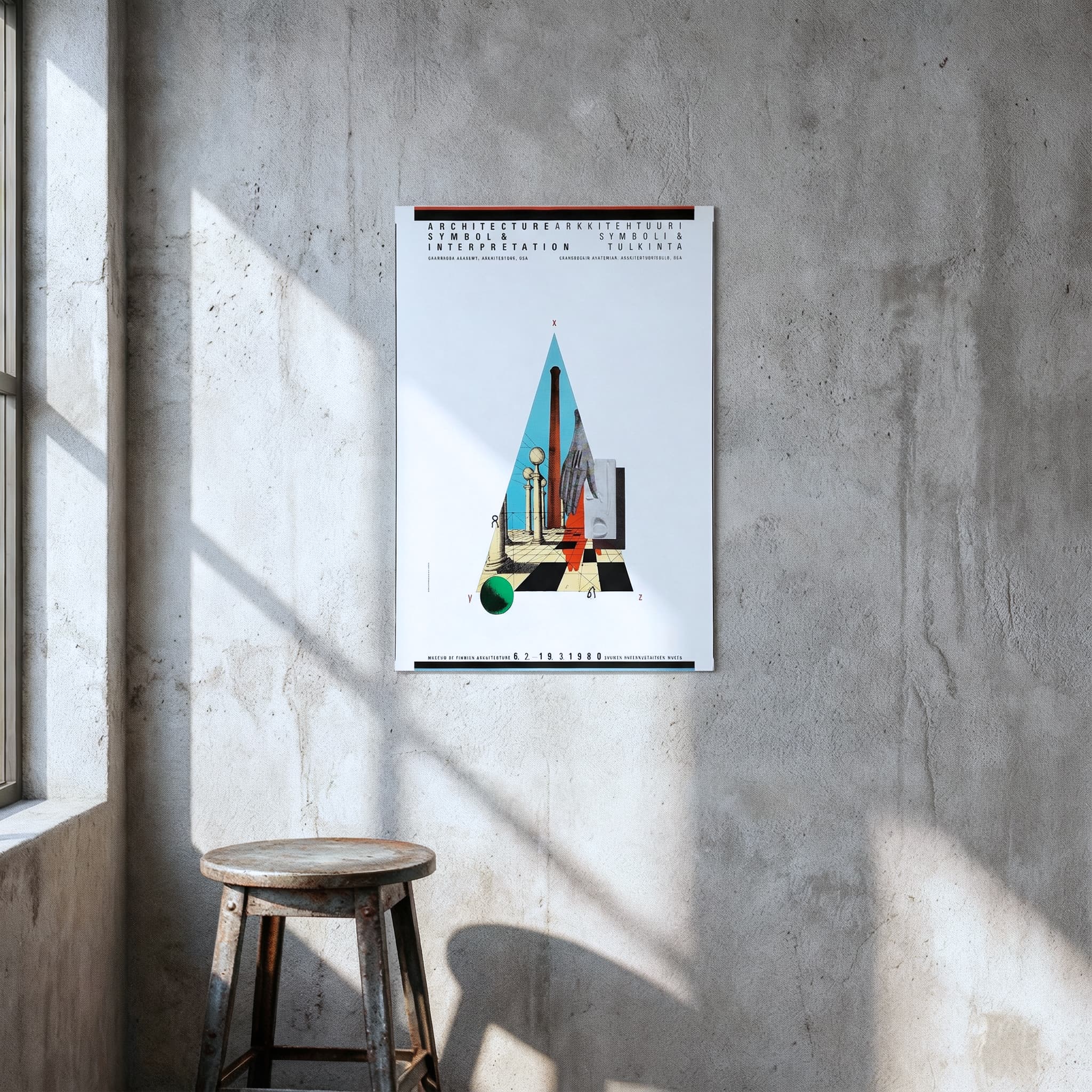 Cranbrook Architecture Poster Symbol & Intepretation