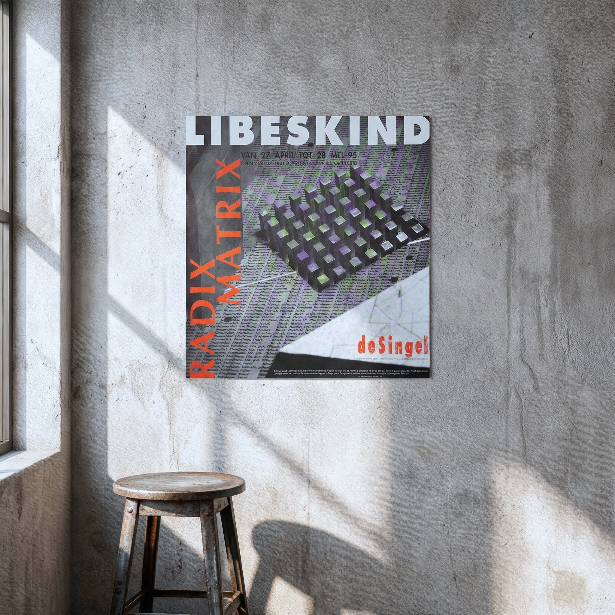 Libeskind: Radix Matrix de Singel Poster 1995